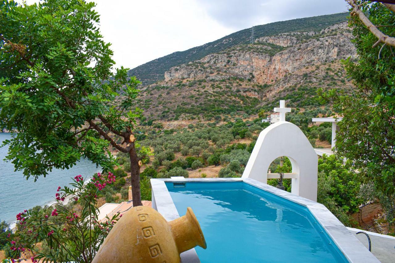 Muses Seaside Villas Parálion Ástros Kültér fotó